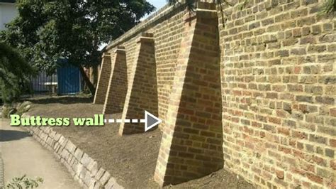 Buttress Wall Civil Engineering Knowledge Retaining Wall