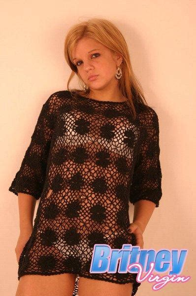 Pictures Of Teen Model Britney Virgin Stripping To Her Underwear Porn Pictures XXX Photos Sex