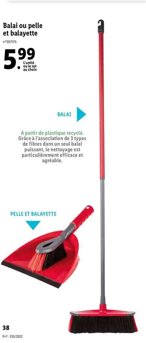 Promo Balai Ou Pelle Et Balayette Chez Lidl ICatalogue Fr