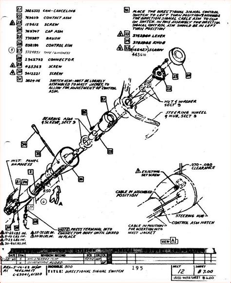 Schematic Gm Steering Column Wiring Diagram: Schematic Diagram for GM