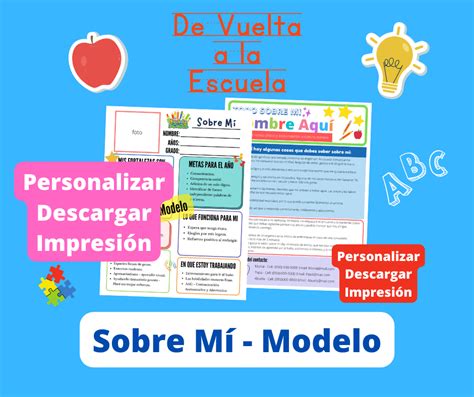 De Vuelta A La Escuela Sobre Mí Modelo Angelman Today