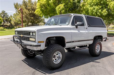 1990 Chevrolet K5 Blazer V1500 Silverado 4×4 For Sale On Bat Auctions