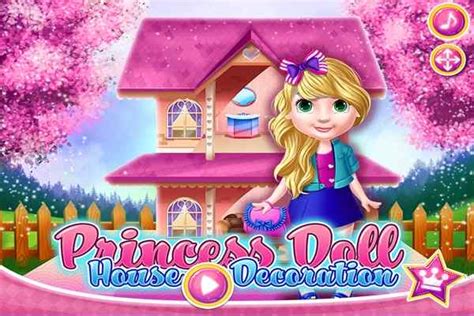 Doll House Decorating Games Online Play Free Barbie Game | Shelly Lighting