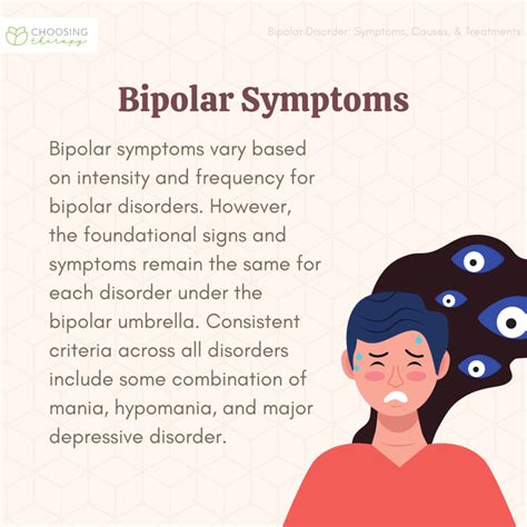 Bipolar Disorder Signs Symptoms Treatments