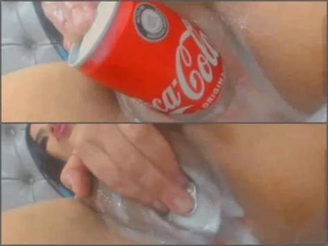Bottle Porn Video Bottle Insertion Big Ass Latina Girl Penetration Bottle And Cola Tin Fully