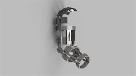 Exoskeleton Arm D Model D Printable Rigged Cgtrader