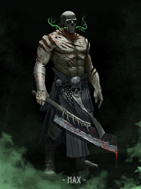 Oc Art Kan Goliath Warlock Rdnd