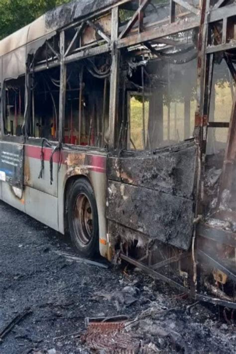 Roma Autobus In Fiamme Ad Anagnina A Fuoco Anche Tre Auto