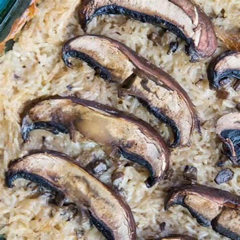Rice & Mushroom Casserole