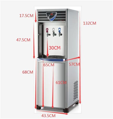 Hot Cold Warm Stainless Steel floor-standing Water Dispenser (UF & Nano ...