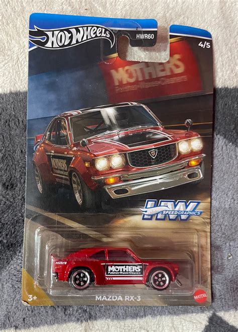 Hot Wheels Mazda RX Speed Graphics Toys Collectibles Mainan Di Carousell