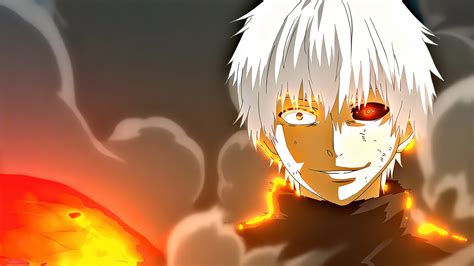 Tokyo Ghoul Ken Kaneki Red Eye K F Wallpaper Pc Desktop