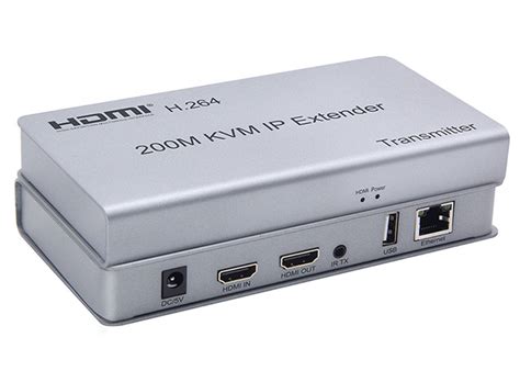 Support Usb Mouse Keyboard Extension Hdmi Kvm Extender Over Ip 1080p 200m