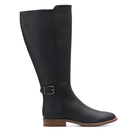 Clarks Womens Camzin Branch Boot Black Discount Clarks Ladies