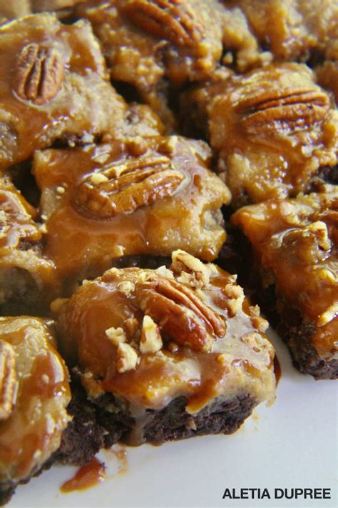 Salted Caramel Fudge Brownies Aletia Dupree