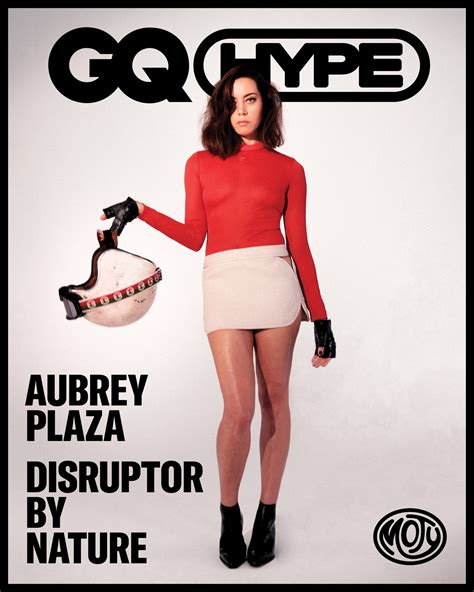 Aubrey Plaza Is Leveling Up—and Still Pranking Her Costars | GQ