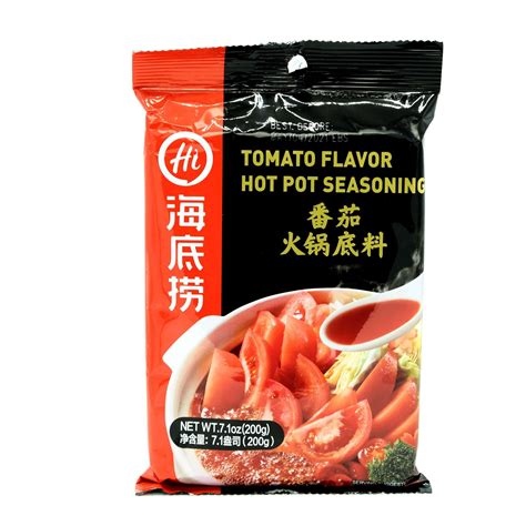 Haidilao Tomato Flavor Hot Pot Seasoning Oz G Well Come Asian Market