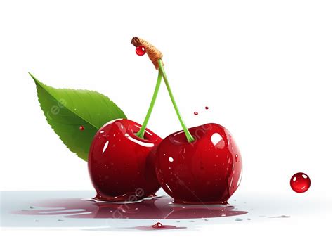 Water Cherries PNG, Vector, PSD, and Clipart With Transparent 