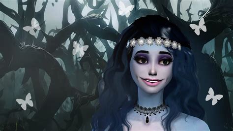 🦇the Corpse Bride💀 Sims 4 Halloween Cas Youtube