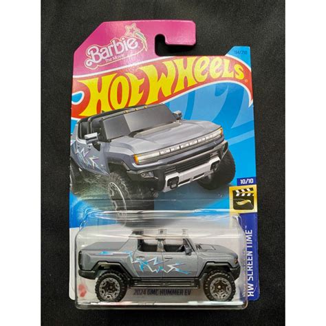 Hot Wheels Barbie The Movie Gmc Hummer Ev Shopee Malaysia