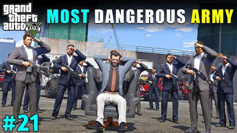 THE MOST DANGEROUS SECURITY FOR MICHAEL GTA V GAMEPLAY 21 GTA 5