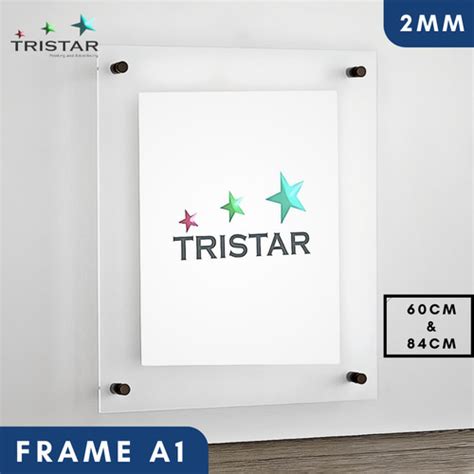 Jual Frame Photo Ukuran A1 Akrilik Poster Dinding 60 X 84 Cm 2mm