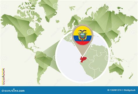 Infographic Para Ecuador Mapa Detallado De Ecuador Con La Bandera