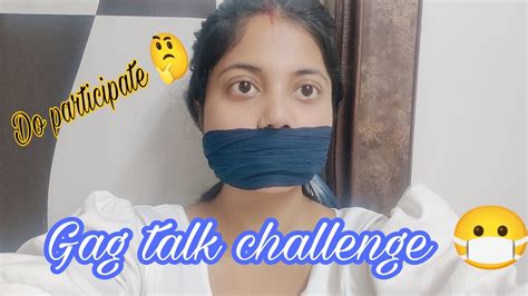 Gag Talk Challenge With Dupatta YouTube