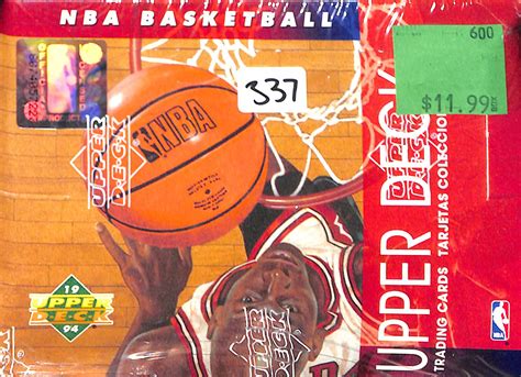 Lot Detail Lot Of 2 Sealed Upper Deck Basketball Boxes