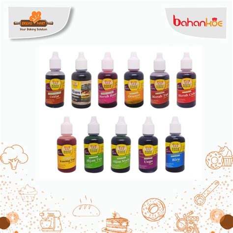 Jual Koepoe Pewarna Pangan Ml All Varian Warna Food Colouring