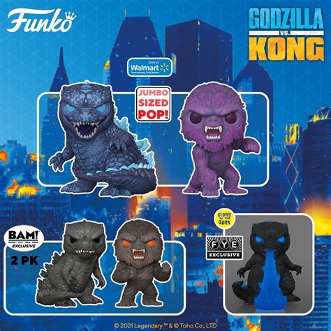 Funko Gives Fans Godzilla vs. Kong Spoilers With New Upcoming Pops