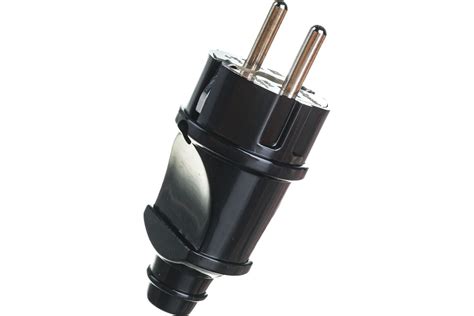 Вилка Navigator NCA-PL02-16A-E-BL, прямая, с заземлением, черная 61360 ...