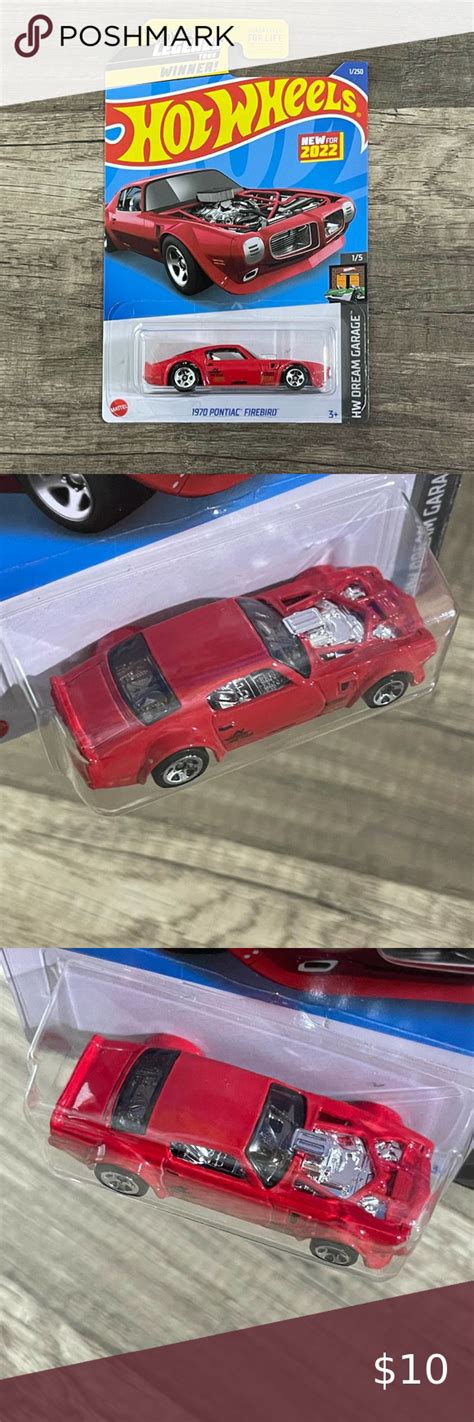 1970 PONTIAC FIREBIRD RED LEGEND TOUR WINNER 2022 HOT WHEELS HW DREAM GARAGE 1 5 Pontiac