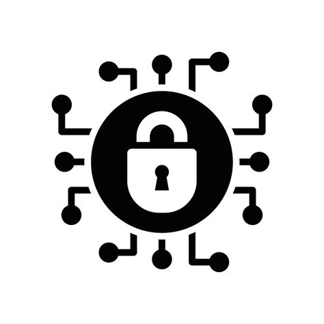 Cyber Security Vector Glyph Icon Cloud Computing Symbol Eps 10 File 16877726 Vector Art At Vecteezy