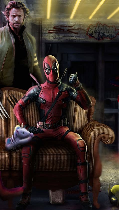 Deadpool Spiderman Wallpaper