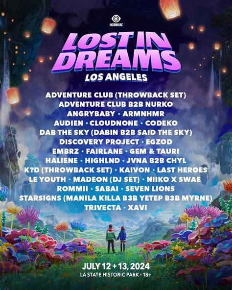 Lost In Dreams 2024 Lineup R Festivals