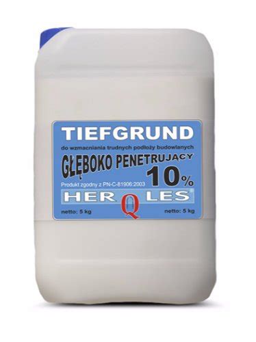 Środek Gruntujący Uni-Grunt Uniwersalny TIEF 10L (TIEF10) • Cena ...