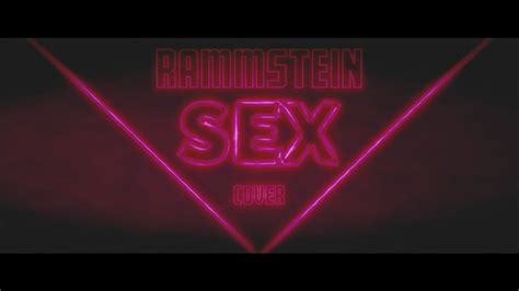 Sex Rammstein Instrumental Cover Karaoke Jamtrack Playalong Youtube
