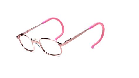 Specsavers Child glasses SP 02 | Pink Oval Metal Frame £64 | Specsavers UK