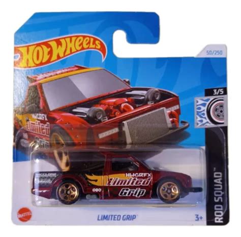 Hot Wheels Limited Grip Rod Squad Tarjeta Corta Nuevo Meses Sin Inter S