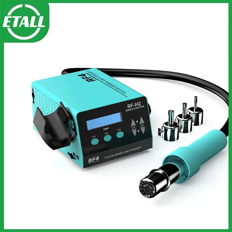 Rf W Fast Desoldering Hot Air Gun Soldering Station Digital Display Intelligent Bga Rework