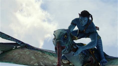 Jake on his Ikran | Pandora avatar