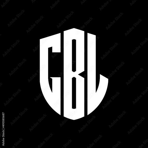 Gbl Letter Logo Design Gbl Modern Letter Logo With Black Background