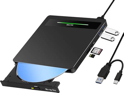 NOLYTH External Blu Ray Drive USB Type C Bluray DVD Burner 41 OFF