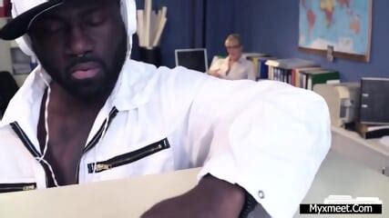 Naughty German Milf Secretary Gets Pleased In Steamy Interracial Fuck With Lana Vegas And Kookie