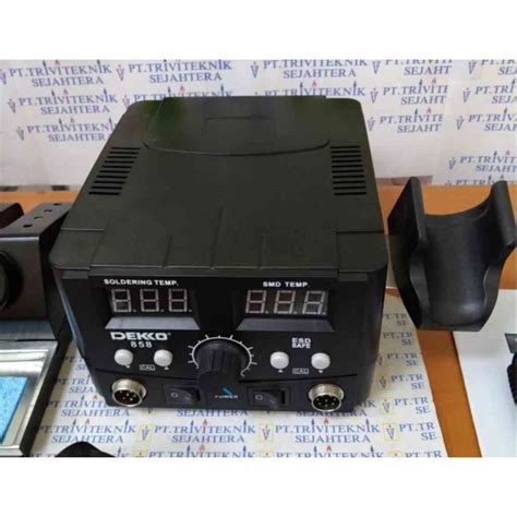 Solder Station Plus Hot Blower Digital Dekko 858 Air Heater Solder Uap Jual Beli Saling Untung