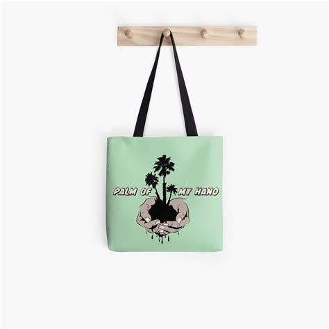 Vintage Tropical Palm Tree Tote Bag
