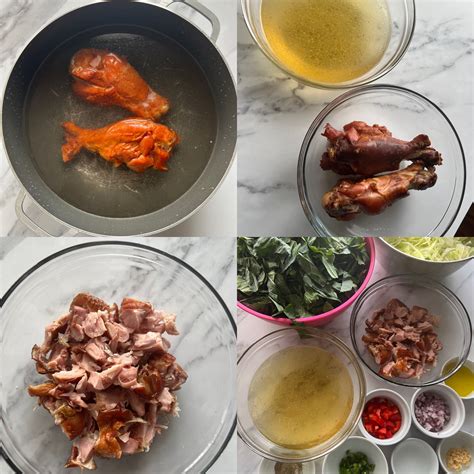 Collard Greens and Cabbage with Smoked Turkey Recipe - The Glam Kitchen