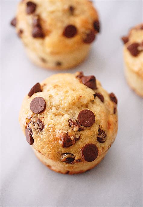 Sourdough Discard Chocolate Chip Muffins Eva Bakes