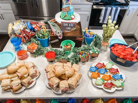 Fish Birthday Theme Labels - Etsy